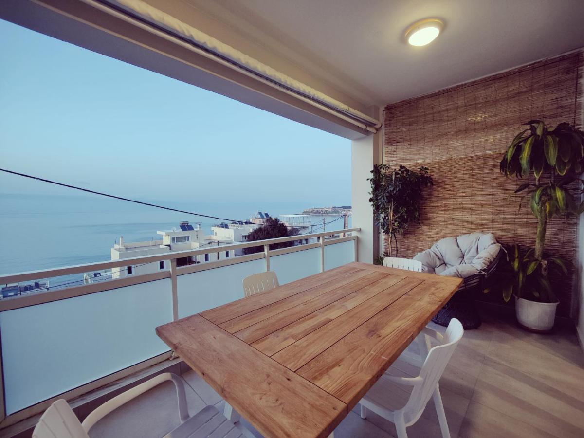 Luxury Seaview Appartment Rethymno  Ngoại thất bức ảnh