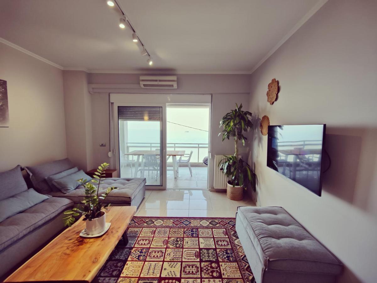 Luxury Seaview Appartment Rethymno  Ngoại thất bức ảnh